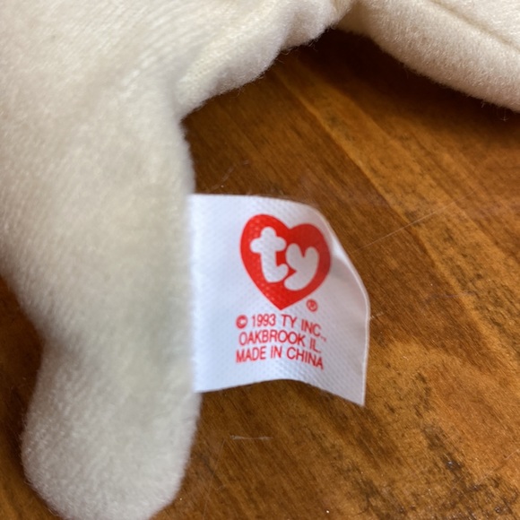 Teenie Beanie Baby, Chops the sheep - Picture 5 of 8